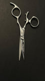 PLAIN SCISSORS FOR PROFESSIONAL BARBERS [SIZE: 5.5"]