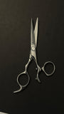 PLAIN SCISSORS FOR PROFESSIONAL BARBERS [SIZE: 5.5"]