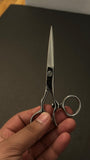 PLAIN SCISSORS FOR PROFESSIONAL BARBERS [SIZE: 5.5"]