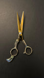 FANCY SCISSORS FOR PROFESSIONAL BARBERS [SIZE: 6"]