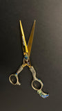 FANCY SCISSORS FOR PROFESSIONAL BARBERS [SIZE: 6"]