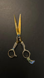 FANCY SCISSORS FOR PROFESSIONAL BARBERS [SIZE: 6"]