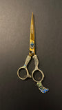 FANCY SCISSORS FOR PROFESSIONAL BARBERS [SIZE: 6"]